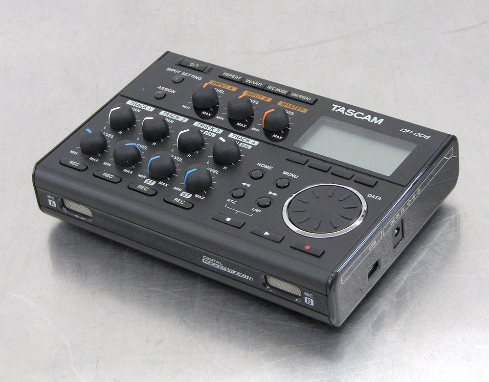 TASCAM タスカム マルチトラックレコーダー MTR DIGITAL POCKETSTUDIO DP - 006 - 安心保証・業界最安値の販売 福助